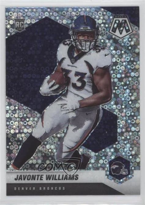 Panini Mosaic Rookie Variations No Huddle Prizm V Javonte