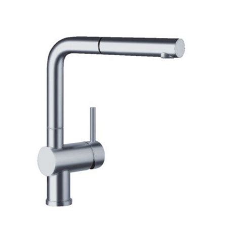 Blanco Satin Nickel 441431 Linus Pull Out Dual Spray Kitchen Faucet 1