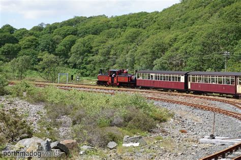 The Ffestiniog Railway in Porthmadog - Snowdonia & Wales