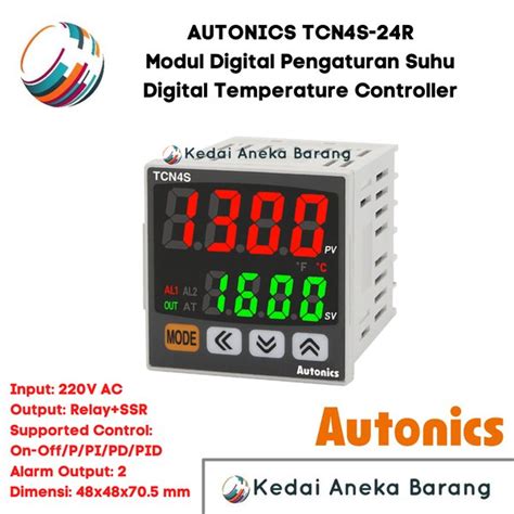 Jual Digital Temperature Controller Autonics TCN4S 24R TCN4S 24R