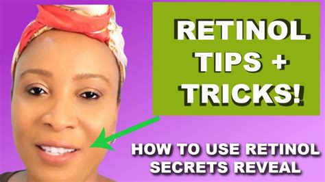 Retinol Tips Tricks How To Use Retinol Creams And Serums Youtube