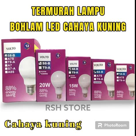 Jual GRATIS ONGKIR LAMPU BOHLAM 5W 10W 15W 20W 30 WATT CAHAYA