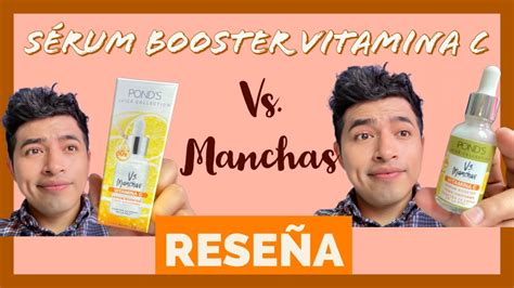 Ponds Vs Manchas S Rum Booster Tono Uniforme Vitamina C Funciona