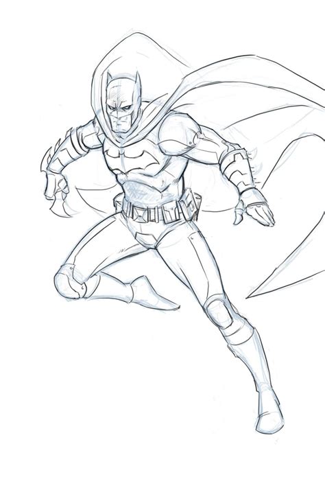 How To Draw Batman Full Body Step By Step Tutorial Batman Canvas Art