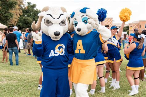 ASU Cheer and Mascots · Angelo State University