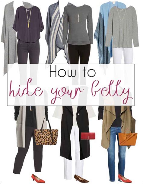 Sure Fire Ways To Hide Your Belly With The Right Clothes Style