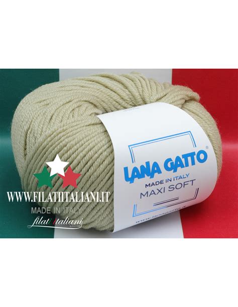 MX 14630 LANA GATTO MAXI SOFT Art MAXI SOFT100 MERINO WOOL EXTRAF