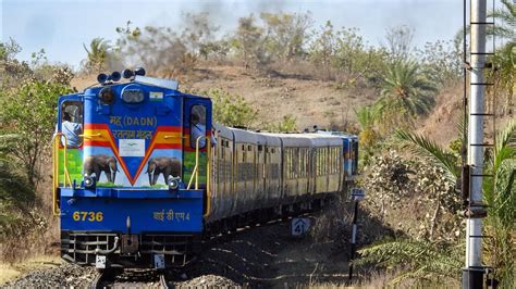 Indian Railways Birthday Special Video Push Pull YDM 4 With