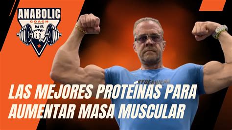 Las Mejores Proteínas Para Aumentar Masa Muscular — The Best Proteins