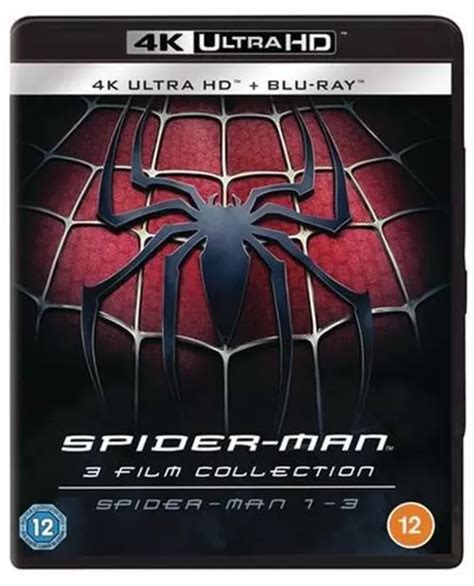 Spider Man Film Collection K Uhd Br Blu Ray Discs Movie Film