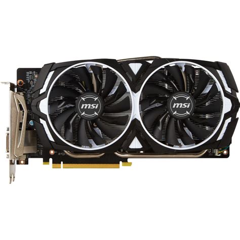 6GB MSI GeForce GTX 1060 Armor 6G OCV1 Aktiv PCIe 3.0 x16 (Retail ...