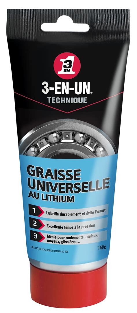 Graisse Universelle Au Lithium En Tube 150 G 3 EN UN TECHNIQUE Leroy