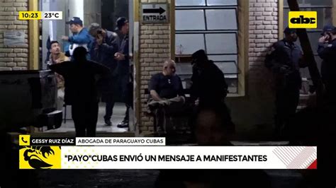 Video Payo Cubas Envió Un Mensaje A Manifestantes Abc Noticias Abc Color