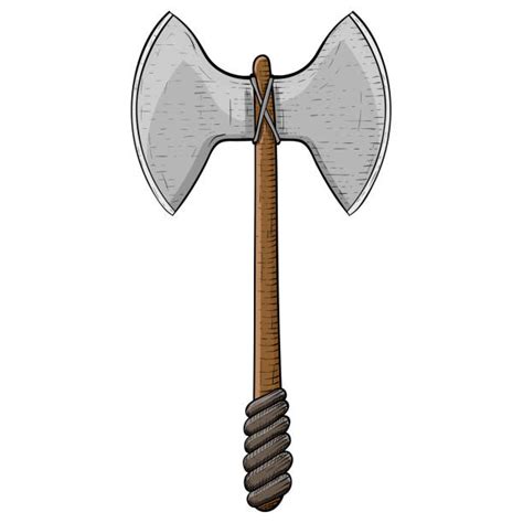 Best Drawing Of Medieval Battle Axe Illustrations, Royalty-Free Vector Graphics & Clip Art - iStock