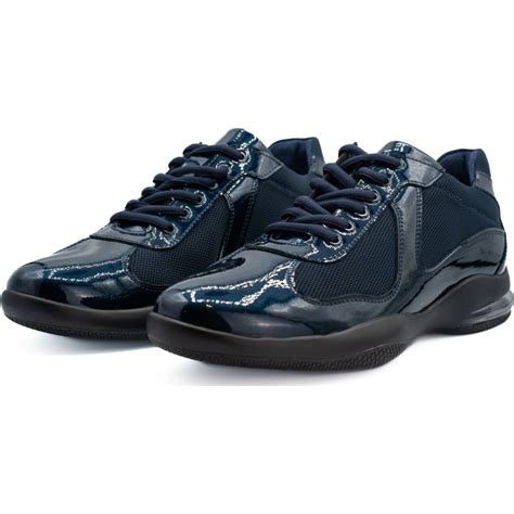 Vinci Leather The Zona Navy Leather Sneaker 15123