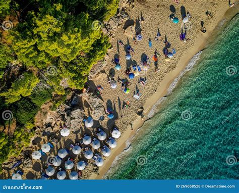 K Diagonal Drohnenschuss Von Makris Gialos Beach Kefalonia Cephalonia