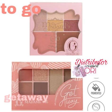 Jual Madame Gie Madame To Go Face Pallete Madame Gie Getaway Make Up