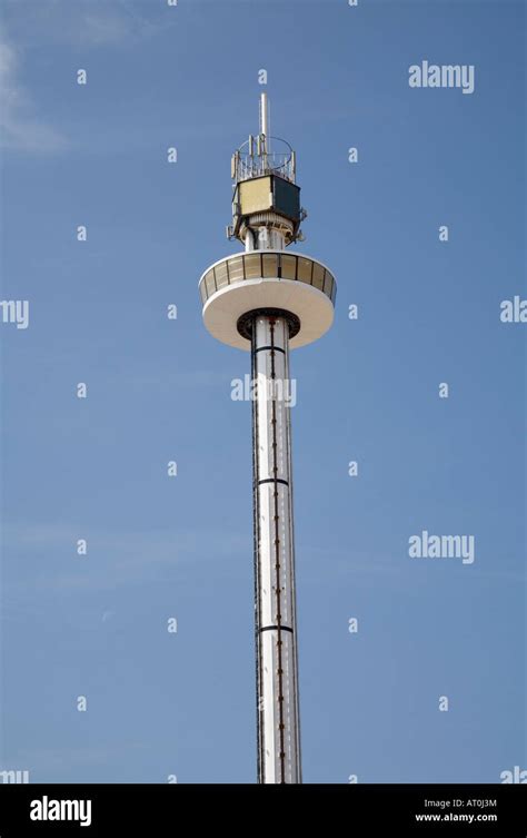 RHYL DENBIGHSHIRE NORTH WALES July The 80 metre high Rhyl Sky Tower ...