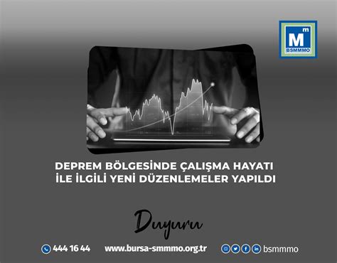 DEPREM BÖLGESİNDE ÇALIŞMA HAYATI İLE İLGİLİ YENİ DÜZENLEMELER YAPILDI