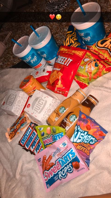 Sleepover Snacks Sleepover Snacks Sleepover Food Junk Food Snacks