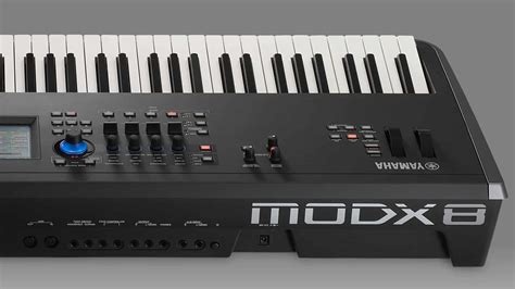 Test Yamaha Modx8 Synthesizer Workstation Mit Piano Tasten