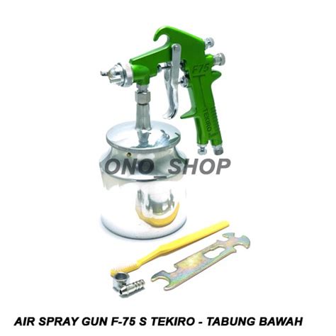 Jual Air Spray Gun F 75 S Tekiro Tabung Bawah Shopee Indonesia