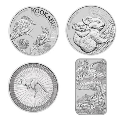 Australian Perth Mint Silver Coin Collection