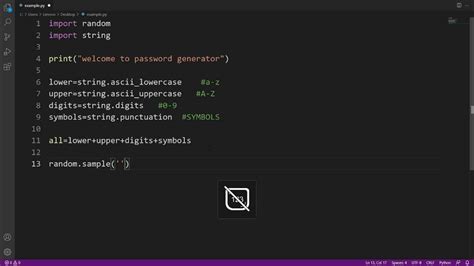 Random Password Generator In Python Generate Random Password Using Python Youtube