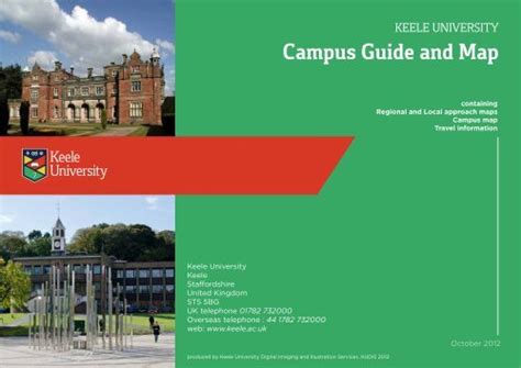 Campus Guide and Map - Keele University