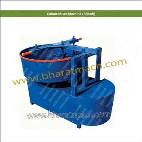 Bharat Hydraulic Mild Steel BHS 705E Rabadi Color Mixer Machine For