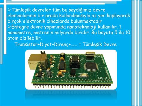 PPT TÜMLEŞİK DEVRELER PowerPoint Presentation free download ID 3507622