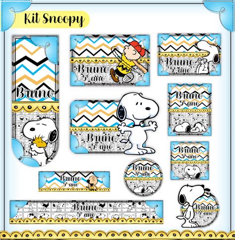 Arquivo Etiqueta Escolar Snoopy Studio Pdf Png Cdr Elo