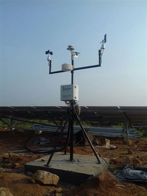 Weather Monitoring Station For Solar Power Plants At ₹ 485000 Home Weather Station In Pune