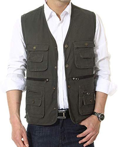 The Perfect Mens Multi Pockets Vest For Outdoor Travels Sports Mens