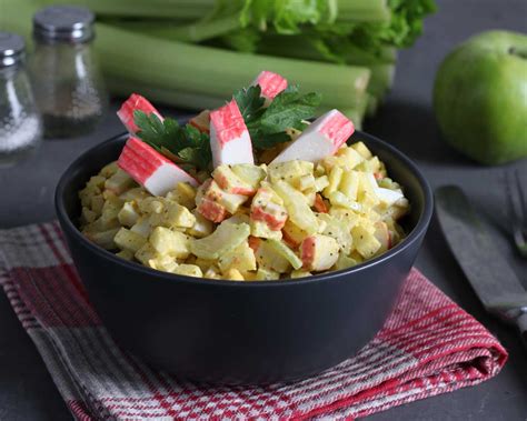 Ensalada de palitos de cangrejo 5 recetas fáciles y sanas PequeRecetas