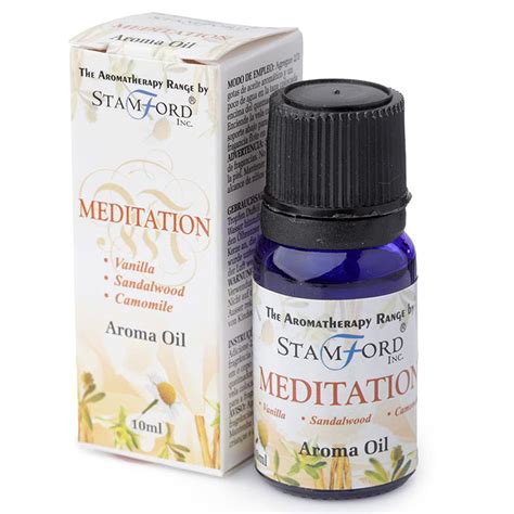 Meditation Aroma Oil For Burners 10ml Mini T Cracker Filler