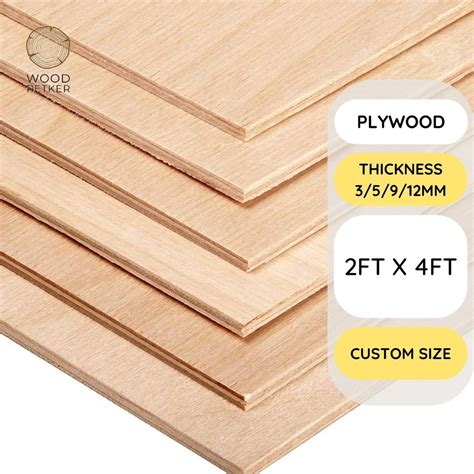 Plywood Mm Mm Mm Mm Thickness Ft X Ft Board Sheet Papan Kayu