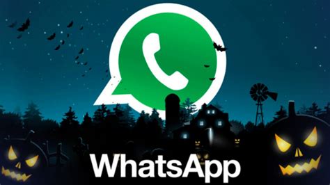 Llegó modo Halloween a WhatsApp Conoce cómo activarlo