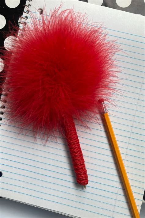 Fluffy Feather Pens Pink Pens Best Pens Unique Items Products