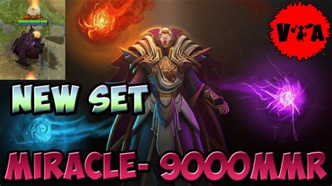 Dota 2 Miracle 9000 MMR Plays Invoker Vol 3 Ranked Match YouTube