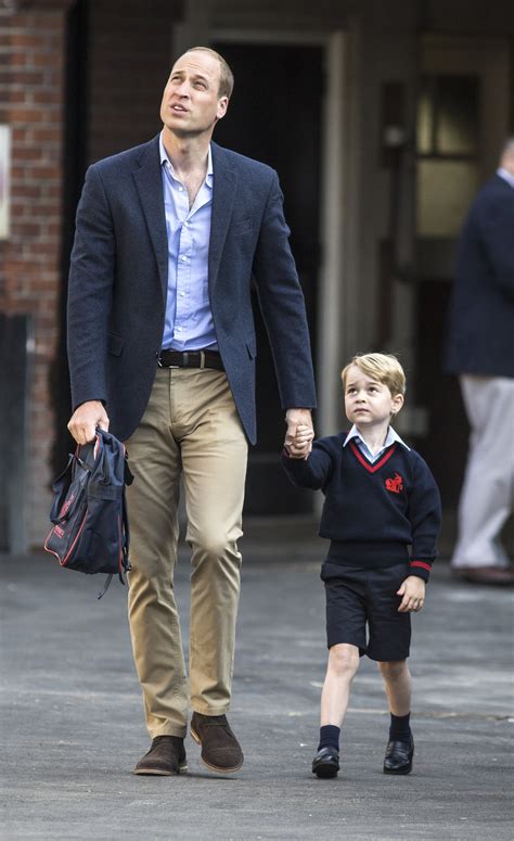 Prince William Talks About Prince George Going to School | POPSUGAR Celebrity