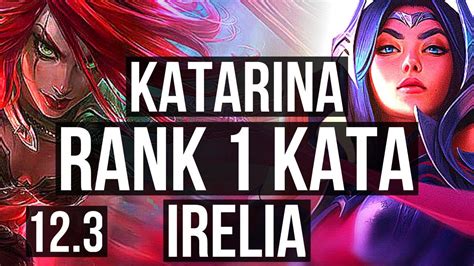 Katarina Vs Irelia Mid Rank 1 Kata 9 2 9 700 Games 1 0m Mastery