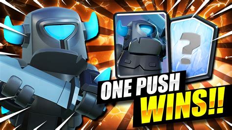 This Is Too Easy New Meta Mini Pekka Deck Wins In One Push Only Clash Royale Youtube