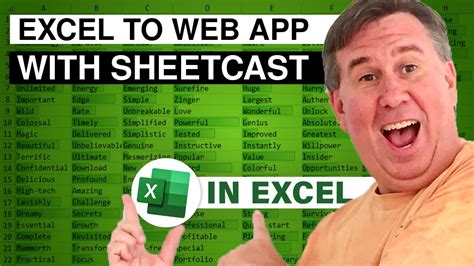 Excel Publish Any Excel Logic As Web App Using Sheetcast While