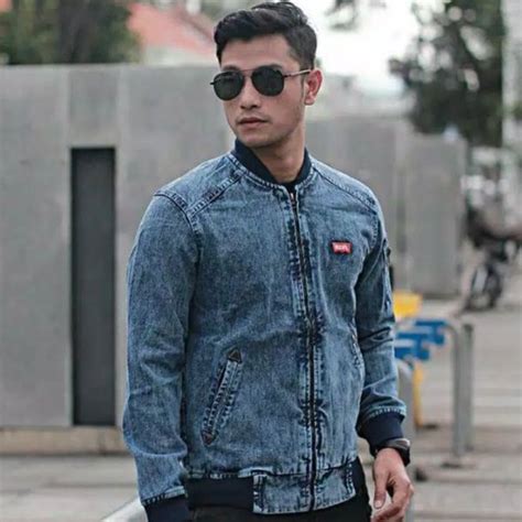 Jual Jaket Jeans Pria Jaket Denim Pria Di Lapak Matrix Store Bukalapak