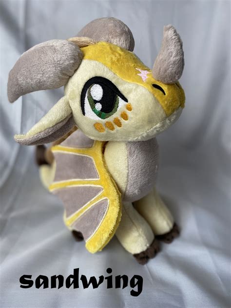 Wings Of Fire Plush Deluxe Dragon Plush Custom Plush Etsy Australia