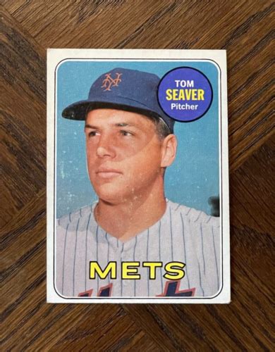 Topps Baseball Tom Seaver New York Mets Hof Ebay