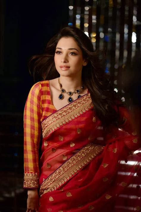 Beautiful Tamanna Bhatia In Saree Photoshoot Stills Bollywood Updates