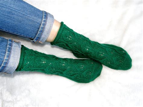 Green Leaf Socks Washable Wool Socks - Etsy