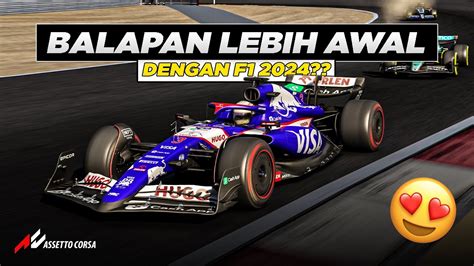 Balapan Pertama Kali Dengan Mobil F Asseto Corsa Id Youtube